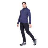 Mountain Equipment Lumiko Hooded Women's Jacket in Amethyst/Medieval - Full Length Side