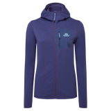 Mountain Equipment Lumiko Hooded Women's Jacket in Amethyst/Medieval - Product Preview