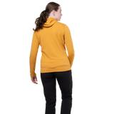 Mountain Equipment Lumiko Hooded Women's Jacket in Butterscotch/Maj - Walking Side