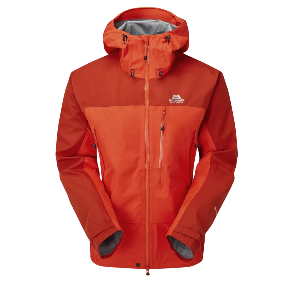 Mountain Equipment Makalu GORE-TEX Jacket in Magma/Bracken - Full Front View