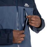Mountain Equipment Makalu GORE-TEX Men's Jacket in Dusk/Cosmos - chest pocket detail