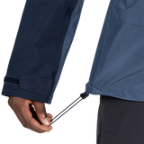 Mountain Equipment Makalu GORE-TEX Men's Jacket in Dusk/Cosmos - cuff adjuster detail