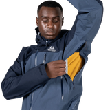 Mountain Equipment Makalu GORE-TEX Men's Jacket in Dusk/Cosmos - pit zip detail