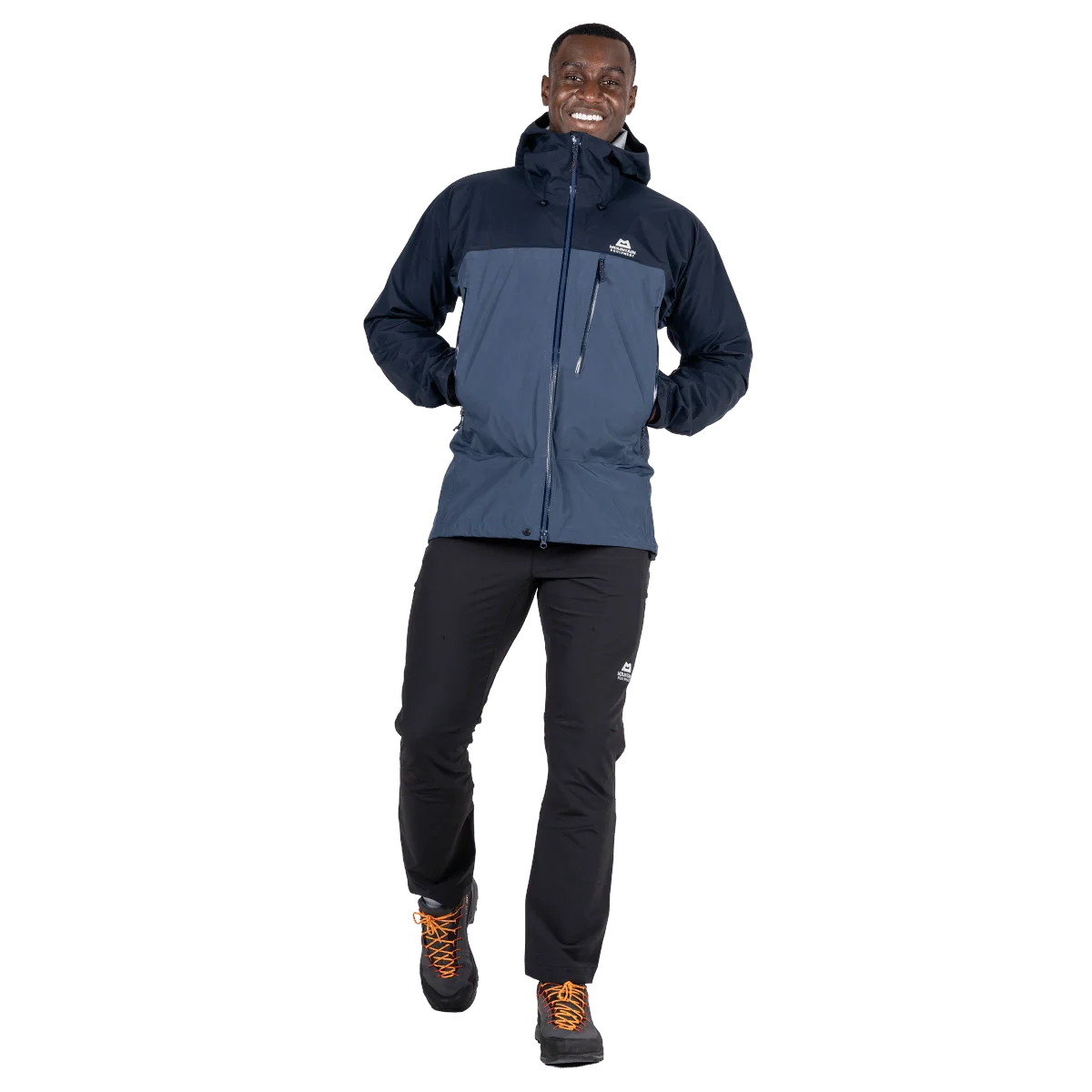 Mountain Equipment Makalu GORE-TEX Men's Jacket in Dusk/Cosmos - worn