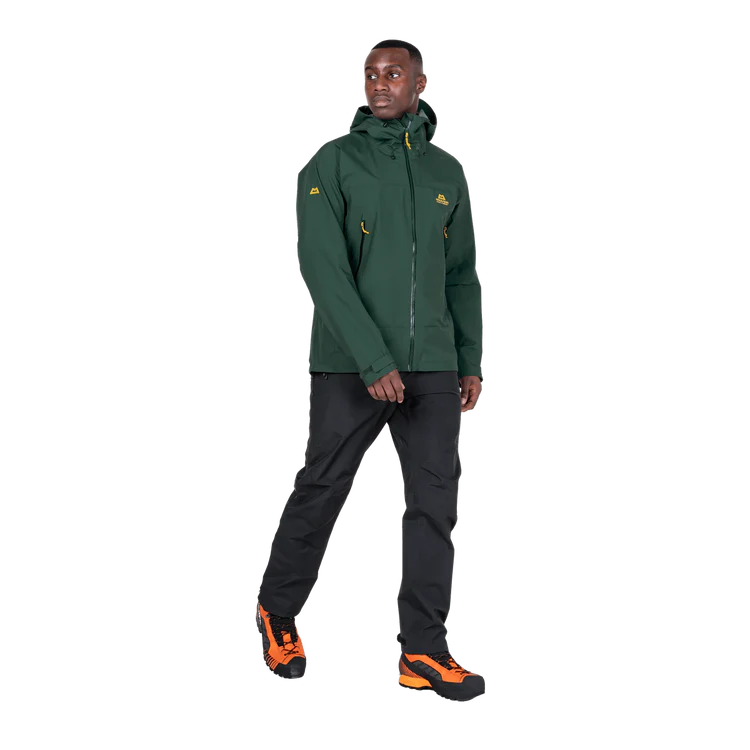 Mountain Equipment Makalu GORE-TEX Men's Pant in Black - Full Length View on Model