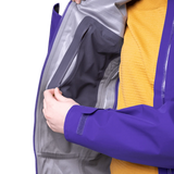 Mountain Equipment Makalu GORE-TEX Women's Jacket in Clematis - three-quarter