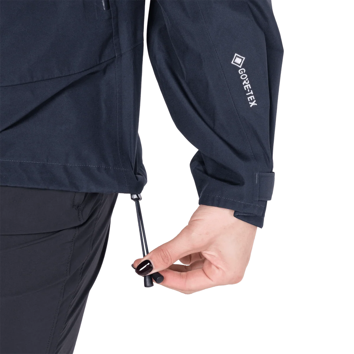 Mountain Equipment Makalu GORE-TEX Women's Jacket in Cosmos - pocket detail