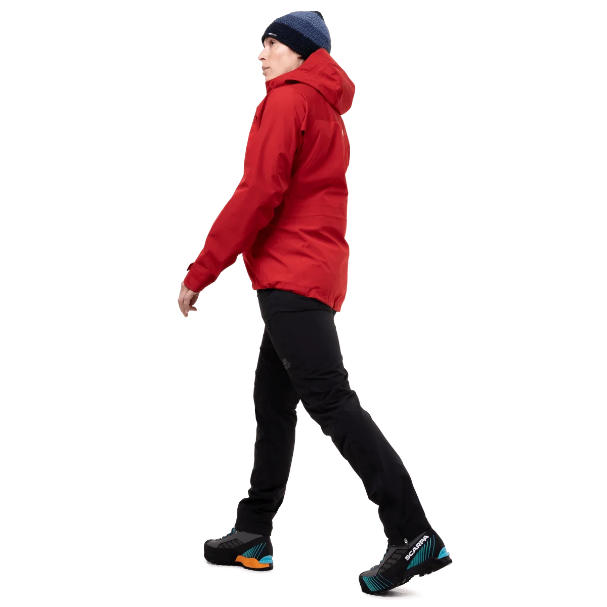 Mountain Equipment Makalu GORE-TEX Women's Jacket in Imperial Red/Crimson - side