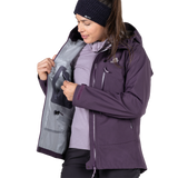 Mountain Equipment Makalu GORE-TEX Women's Jacket in Nightshade - hem drawcord detail