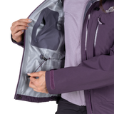 Mountain Equipment Makalu GORE-TEX Women's Jacket in Nightshade - inner pocket detail