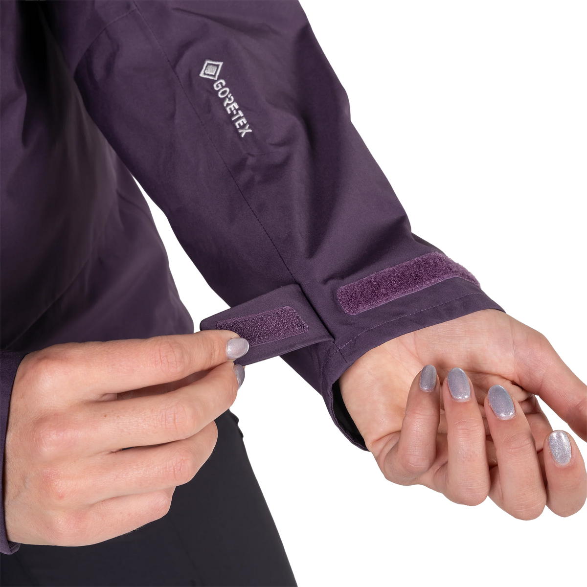 Mountain Equipment Makalu GORE-TEX Women's Jacket in Nightshade - worn