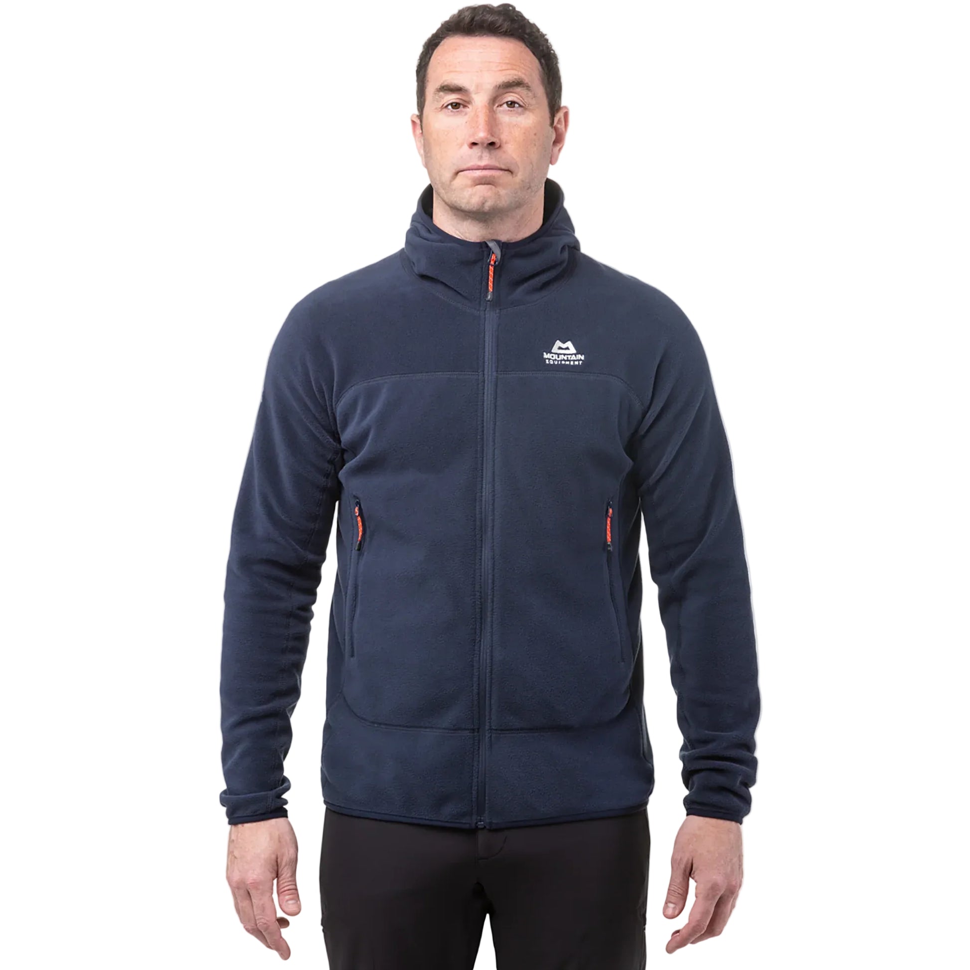 Mountain Equipment Micro Zip Men's Jacket in Cosmos - On Model Front