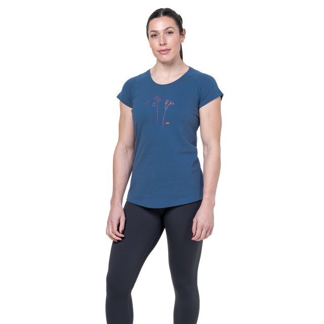 Mountain EquipmentMountain Equipment Mountain Flower Women's TeeOutdoor Action