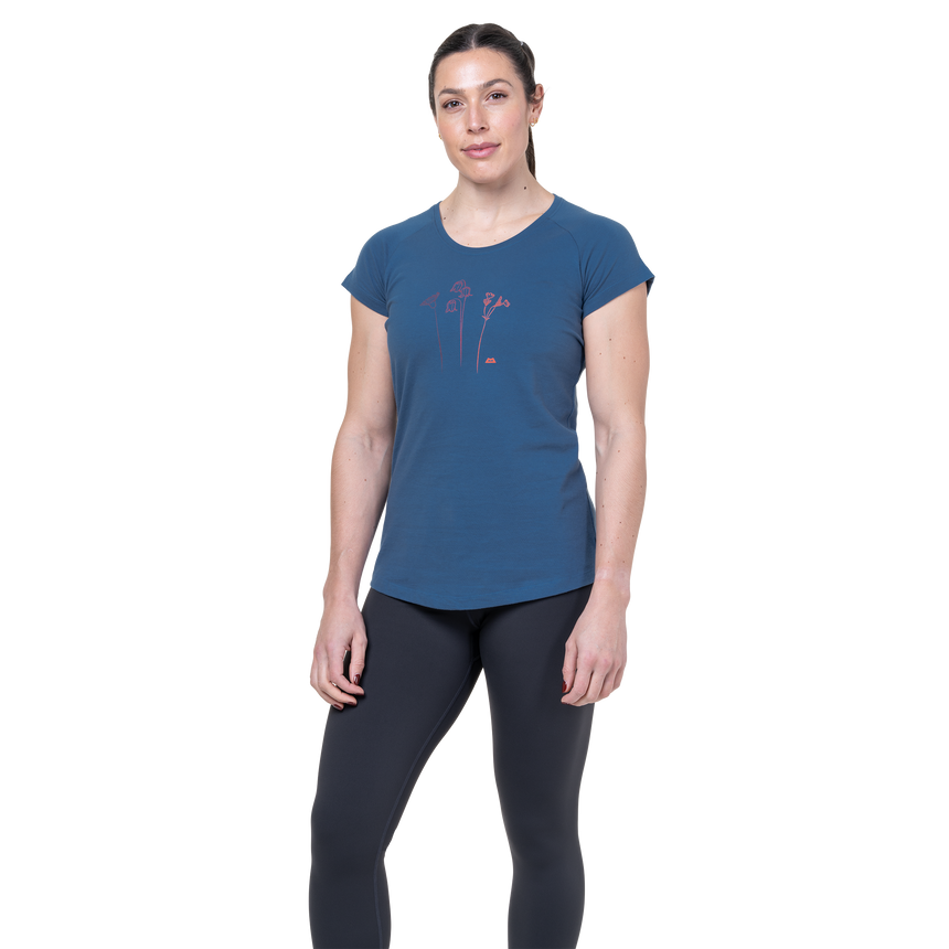 Mountain EquipmentMountain Equipment Mountain Flower Women's TeeOutdoor Action