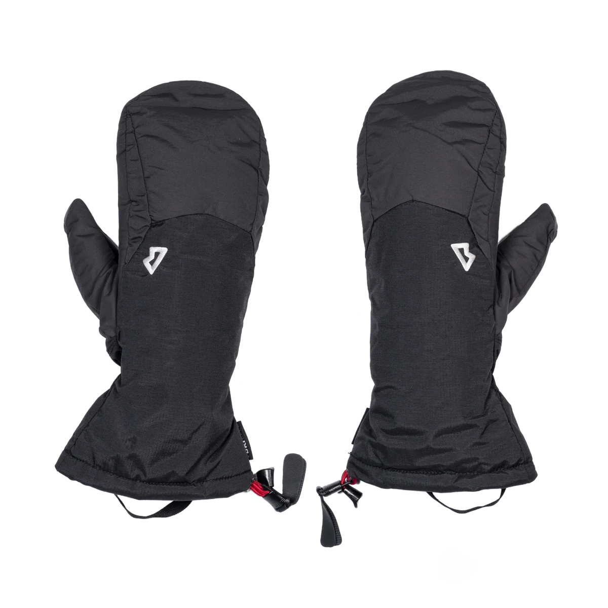 Mountain Equipment Mountain Mitts in Black - Paired Back View