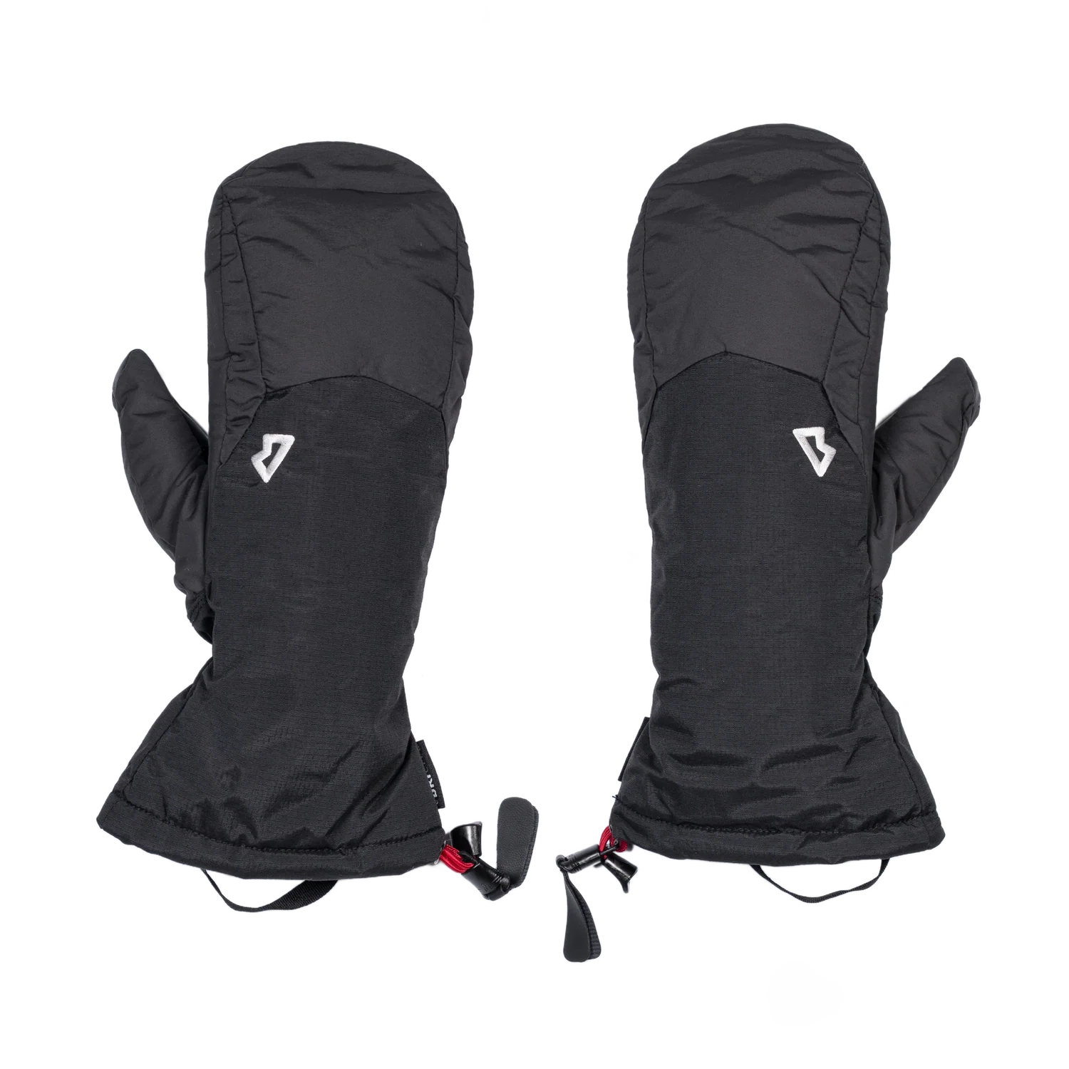 Mountain Equipment Mountain Mitts in Black - Paired Back View