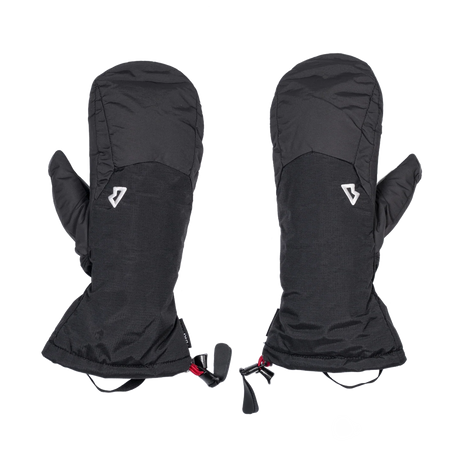 Mountain Equipment Mountain Mitts in Black - Paired Back View