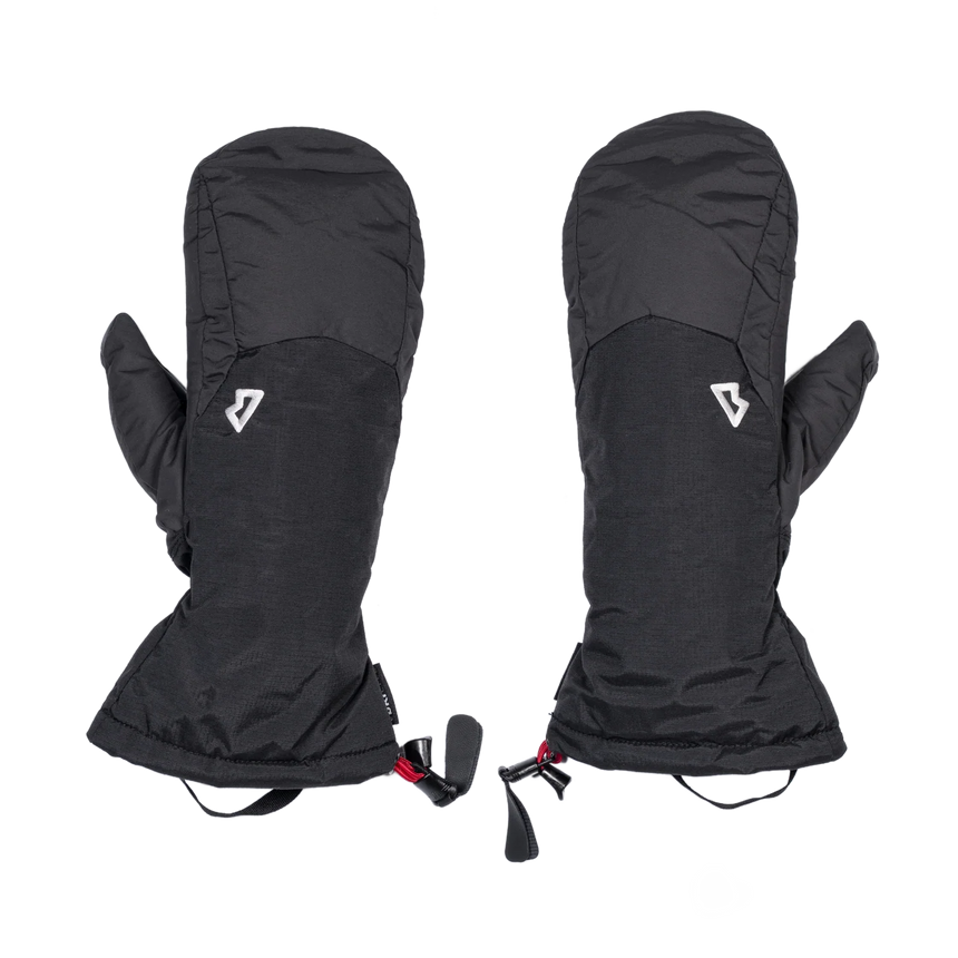 Mountain Equipment Mountain Mitts in Black - Paired Back View