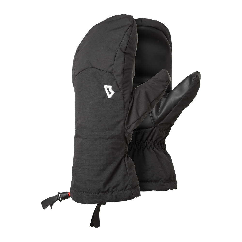 Mountain Equipment Mountain Mitts in Black - Paired Palm View
