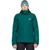 Mountain Equipment Nanda Devi GORE-TEX Women's Jacket in Deep Teal - On Model Front