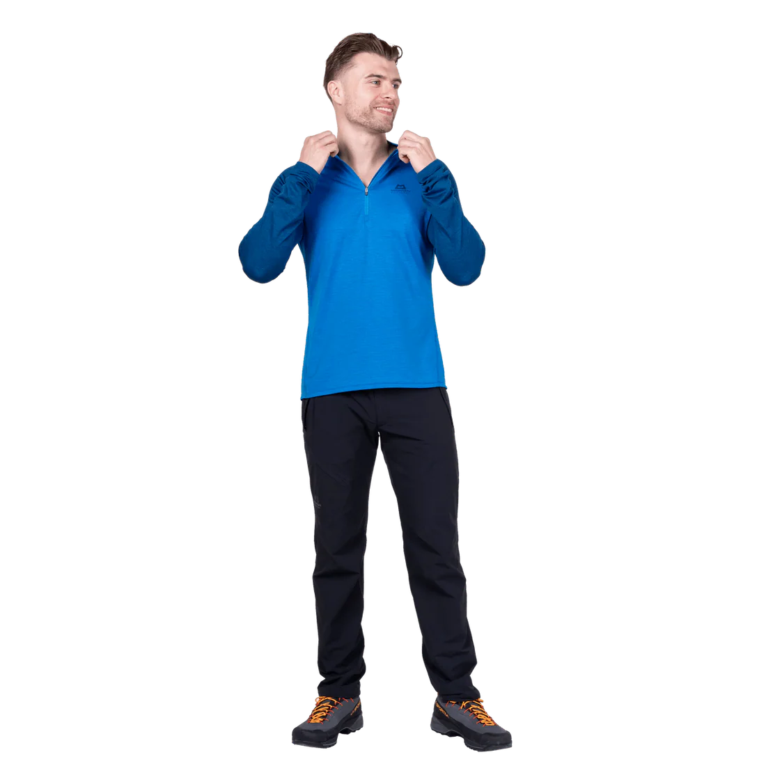 Mountain EquipmentMountain Equipment Nava LS Men's Zip TOutdoor Action