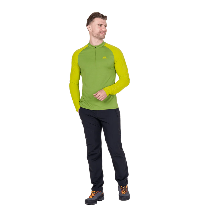 Mountain EquipmentMountain Equipment Nava LS Men's Zip TOutdoor Action