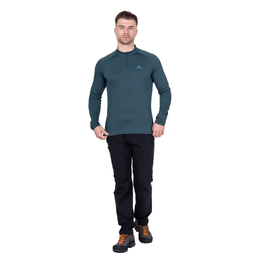 Mountain EquipmentMountain Equipment Nava LS Men's Zip TOutdoor Action