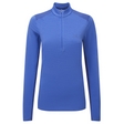 Mountain Equipment Nava LS Women's Zip T in Vivid/Clematis - Clearance - Product Preview