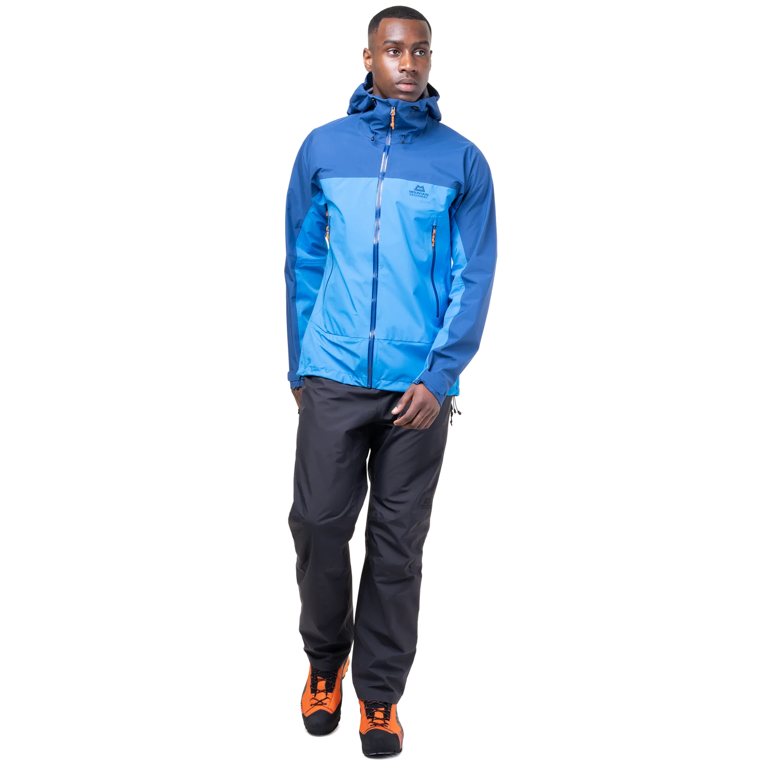 Mountain Equipment Odyssey Men's Pant in Black - On Model Front Full