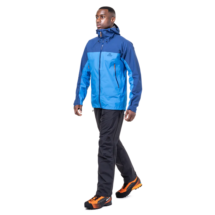 Mountain Equipment Odyssey Men's Pant in Black - On Model Front Walk