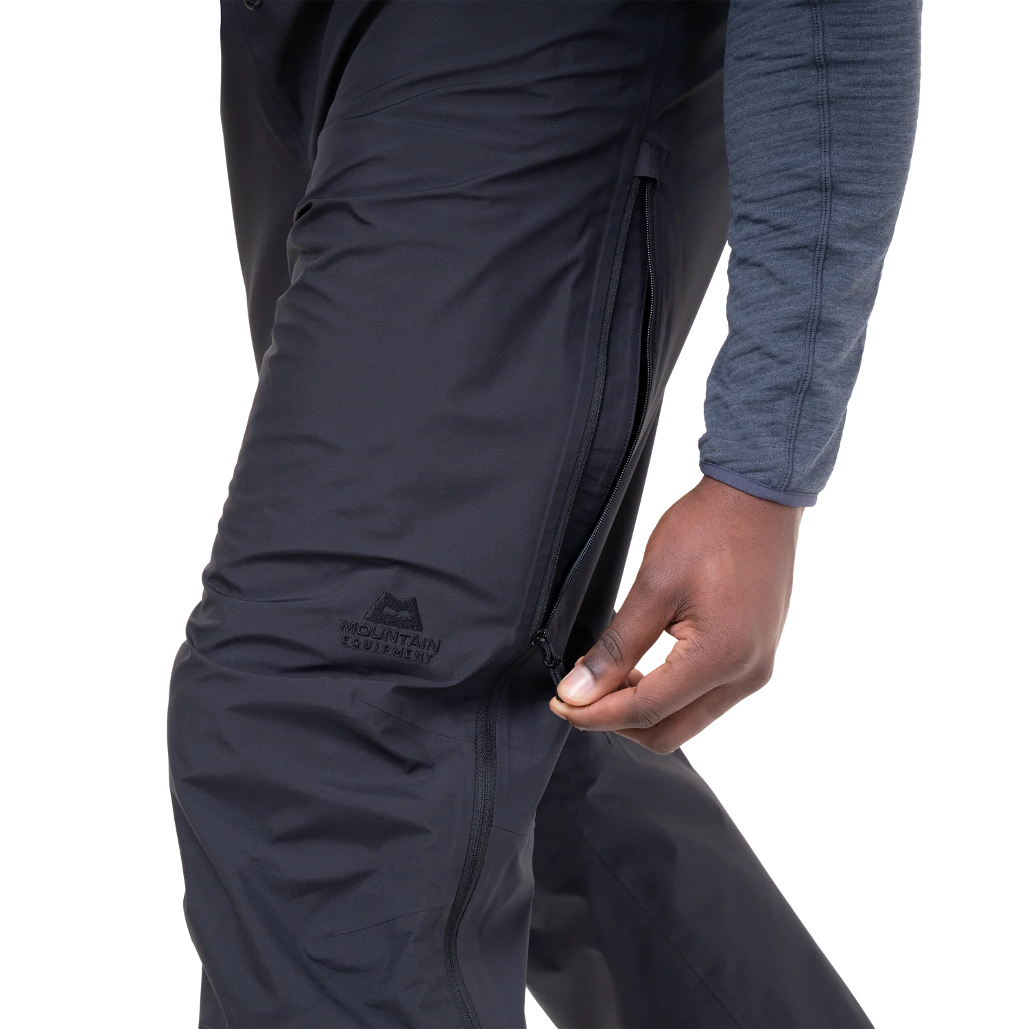 Mountain Equipment Odyssey Men's Pant in Black - On Model Side