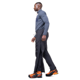 Mountain Equipment Odyssey Men's Pant in Black - On Model Walk Side