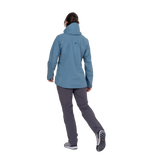 Mountain Equipment Odyssey Women's Jacket in Stellar Blue - On Model Back