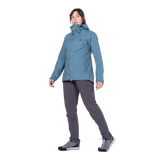 Mountain Equipment Odyssey Women's Jacket in Stellar Blue - On Model Walk