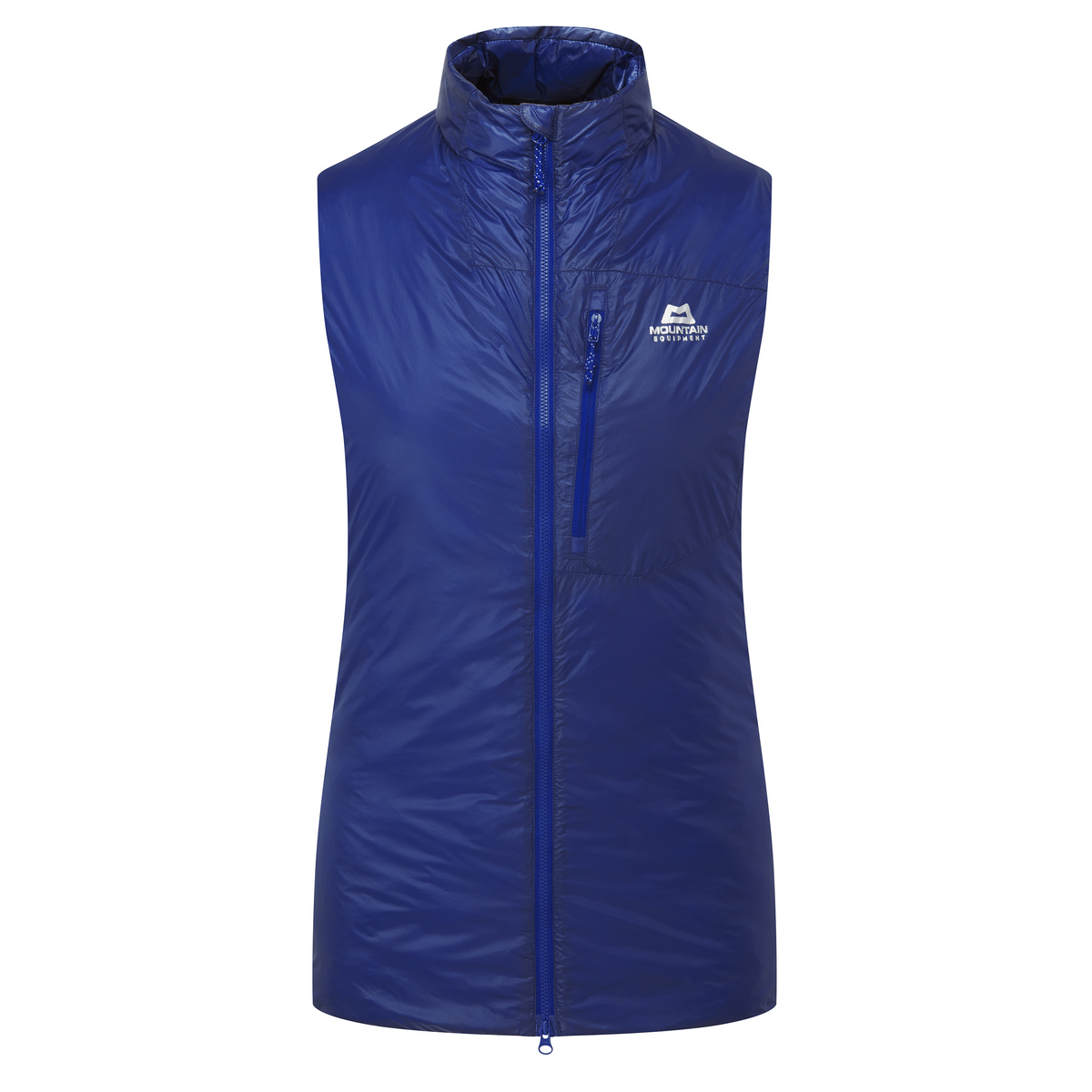 Mountain Equipment Oreus Women's Vest in Admiral Blue - Front