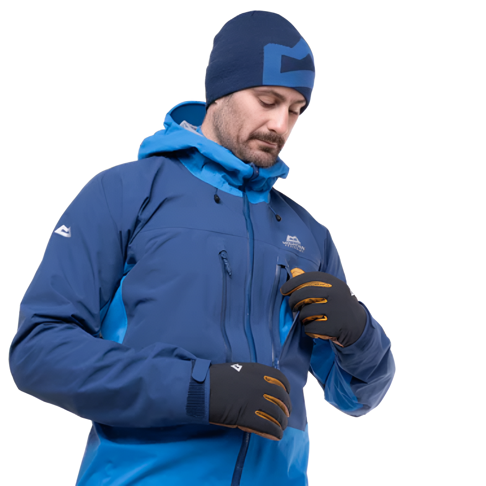Mountain Equipment Orion Men's Jacket in Atlantic/Admiral - Chest Pocket