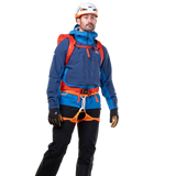 Mountain Equipment Orion Men's Jacket in Atlantic/Admiral - Hood Detail