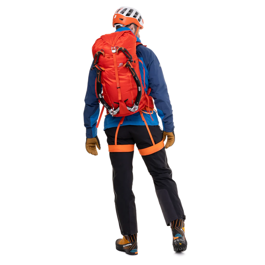 Mountain Equipment Orion Men's Jacket in Atlantic/Admiral - With Harness