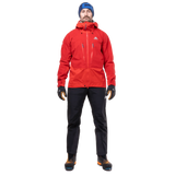 Mountain Equipment Orion Men's Jacket in Chili/Crimson - Back Fit