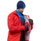 Mountain Equipment Orion Men's Jacket in Chili/Crimson - Inner Pocket