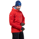 Mountain Equipment Orion Men's Jacket in Chili/Crimson - Side Zip