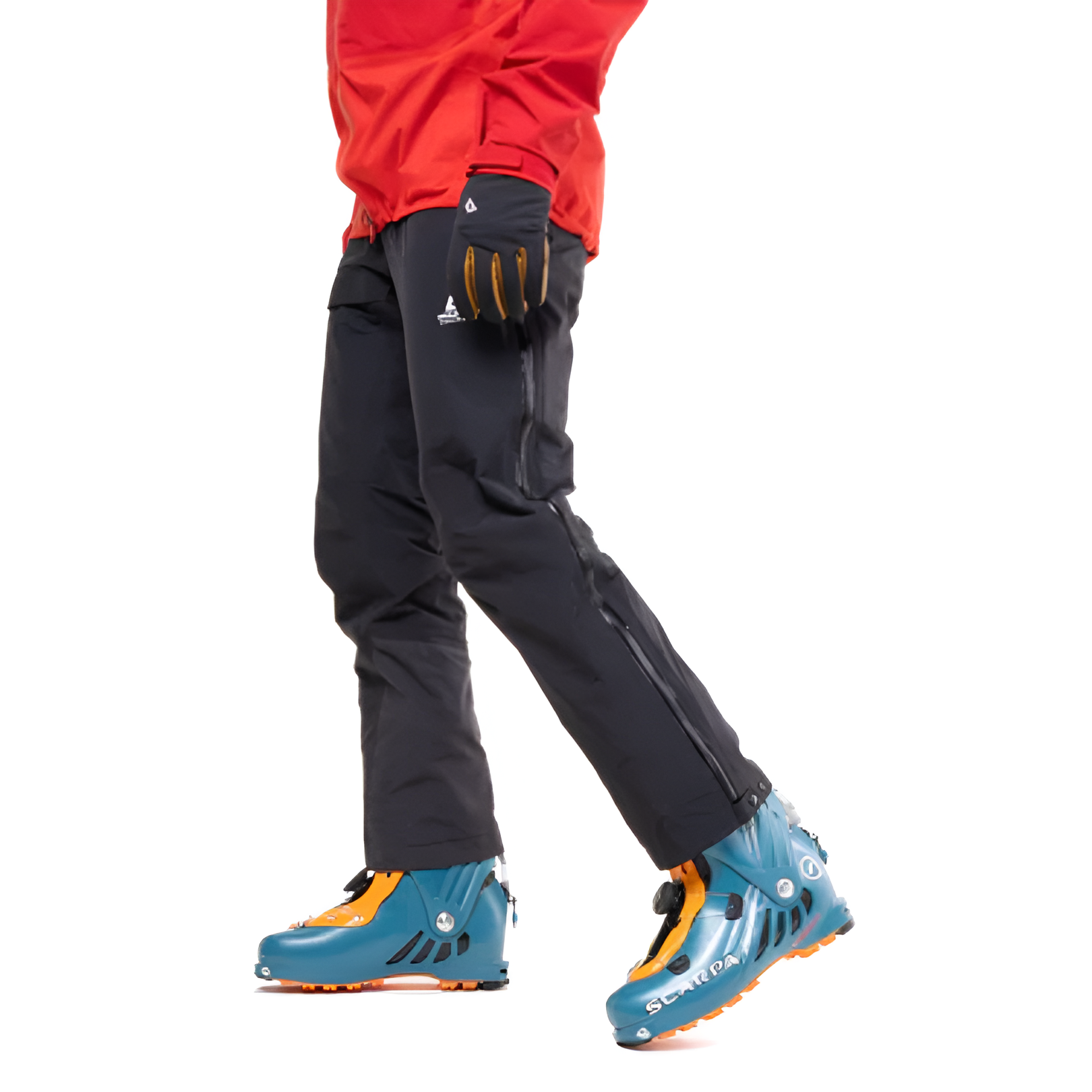 Mountain Equipment Orion Men's Pant in Black - Full Length Side Zip