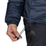Mountain Equipment Paiyu Women's Jacket in Cosmos - Drawcord Detail