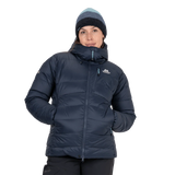 Mountain Equipment Paiyu Women's Jacket in Cosmos - Front On Model