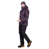 Mountain Equipment Paiyu Women's Jacket in Nightshade - Side On Model