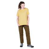 Mountain Equipment Podus Women's Tee in Rattan - Side model view