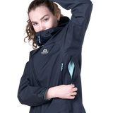 Mountain Equipment Raintower Women's Jacket in Cosmos - Front model view alternate