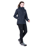 Mountain Equipment Raintower Women's Jacket in Cosmos - Side model view