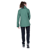 Mountain Equipment Raintower Women's Jacket in Sea Pine - Front model view alternate