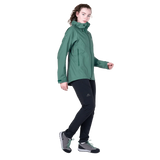Mountain Equipment Raintower Women's Jacket in Sea Pine - Side model view alternate
